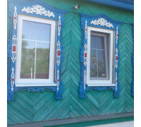  Пластиковые окна в деревянный дом 
